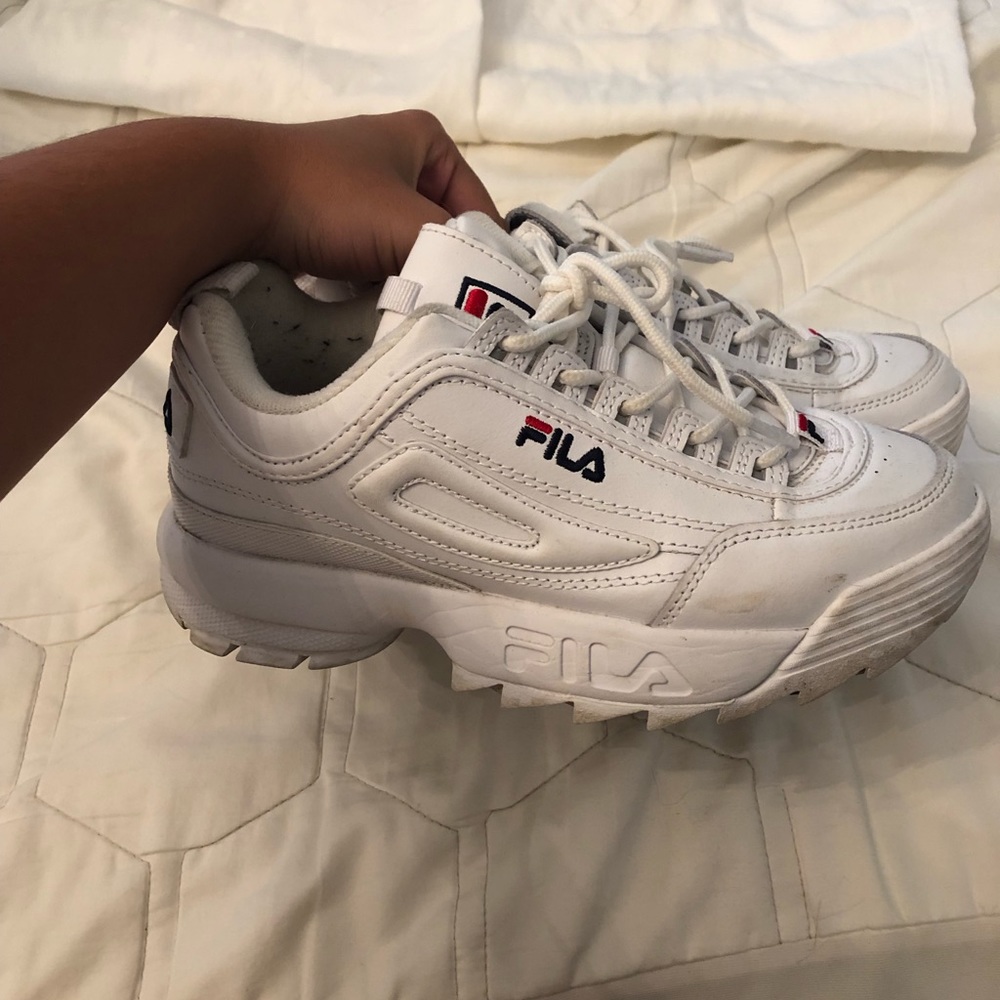 FILA DISRUPTOR SNEAKERS!!